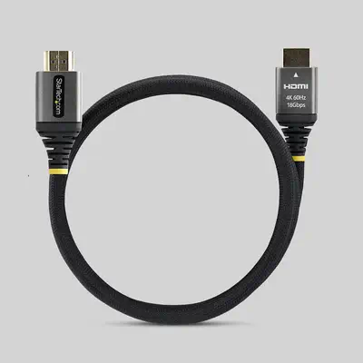 Câble HDMI Haute Vitesse Certifié Premium 2m (6ft), Ultra Flexible, 4K 60Hz/1440p 144Hz avec HDR10/A - StarTech - Switchs et Hubs - visuel 5