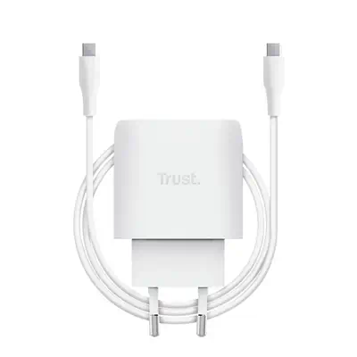 Trust Maxo 45W Universel Blanc Secteur Charge rapide Intérieure - Batterie - visuel 5