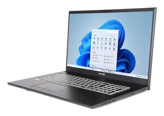 TERRA MOBILE 1716R FR Intel® Core™ i5 i5-1335U Ordinateur portable 43,9 cm (17.3") Full HD 16 Go DDR - PC Portable - visuel 2