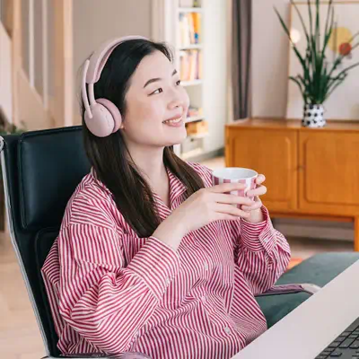 Logitech Zone Wireless 2 ES Casque Avec fil &sans fil Arceau Appels/Musique USB Type-C Bluetooth Ros - Casque Micro - visuel 2