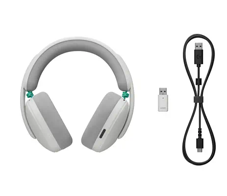Logitech G G325 LIGHTSPEED Casque Sans fil Arceau Gaming USB Type-C Bluetooth Blanc - Casque Micro - visuel 5