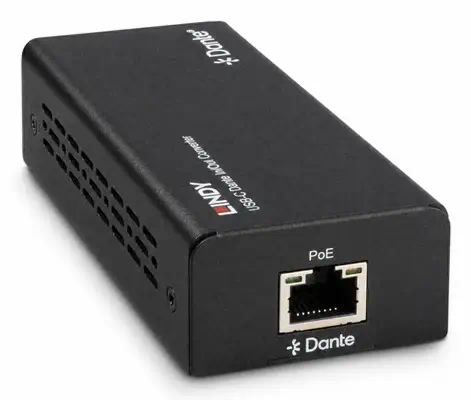 Lindy 70617 convertisseur audio Noir - Connectique - visuel 3