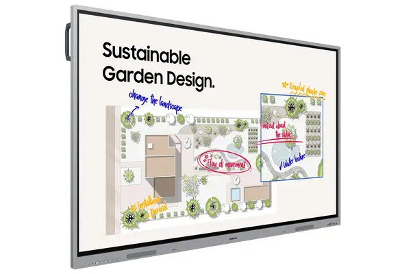 86" OS-Free WEF Interactive Display - Samsung - Affichage dynamique - visuel 2
