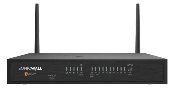 SonicWall TZ380W pare-feux (matériel) Bureau 3,5 Gbit/s - Firewall - visuel 1