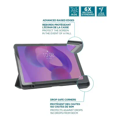 Mobilis 060022 étui pour tablette 27,9 cm (11") Folio porte carte Noir - Etui et Housse - visuel 5