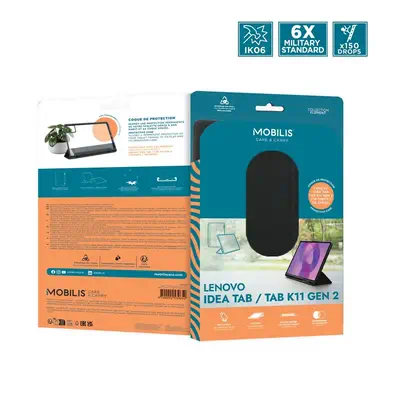 Mobilis 060022 étui pour tablette 27,9 cm (11") Folio porte carte Noir - Etui et Housse - visuel 7