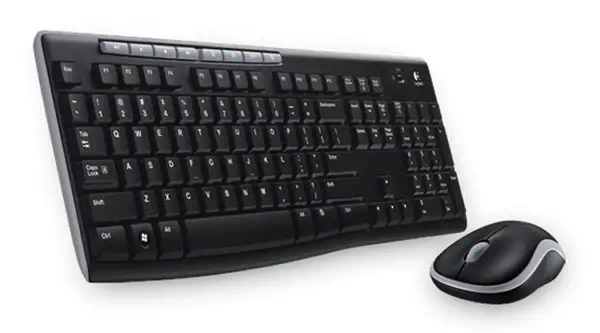 Logitech MK270 clavier Souris incluse Universel RF sans fil Grec Noir - Clavier - visuel 1