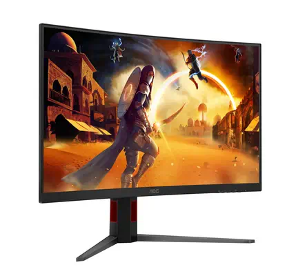 AOC G4 C32G4Z écran plat de PC 80 cm (31.5") 1920 x 1080 pixels Full HD LCD Noir, Rouge - Ecran Ordinateur - visuel 8