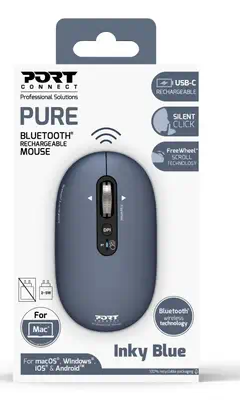 Port Designs PORT Connect PURE MAC souris Universel Ambidextre Bluetooth Optique 3200 DPI - Souris - visuel 6