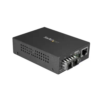 Convertisseur de média Gigabit Ethernet fibre optique SC monomode - 1000Base-LX - 10 km - StarTech - Accessoire Réseau - visuel 1