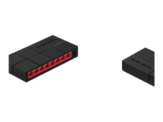 TP-LINK MERCUSYS MS108G 8-Port 10/100/1000Mbps mini Desktop Switch - TP-Link - Switchs et Hubs - visuel 1