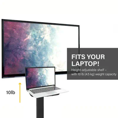 Chief RFCUB montage des affichages de messages 2,18 m (86") Noir - Bras articulé - visuel 2