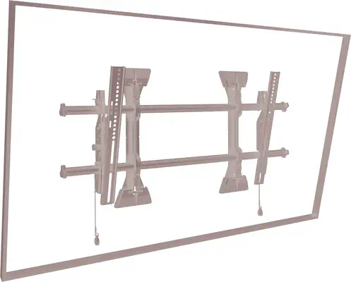 Chief LTM1U support pour téléviseur 165,1 cm (65") Noir - Support Fixe & Mobile - visuel 2