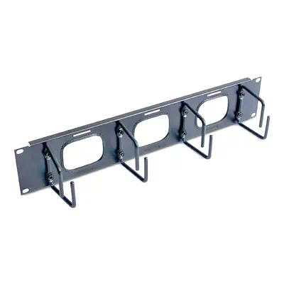 Élément de rangement horizontal 2U pour câbles avec ouvertures de passage - APC - Rack et Armoire - visuel 4