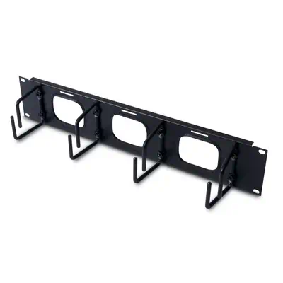 Élément de rangement horizontal 2U pour câbles avec ouvertures de passage - APC - Rack et Armoire - visuel 2