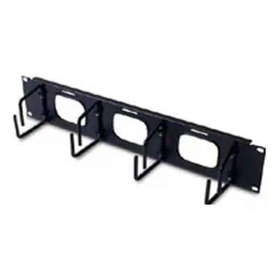 Élément de rangement horizontal 2U pour câbles avec ouvertures de passage - APC - Rack et Armoire - visuel 5