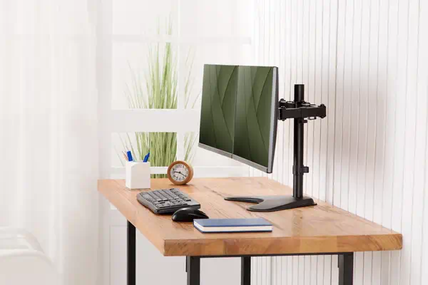 Digitus Support d'écran Dual, 2x 32", 2x 8 kg - Accessoire Affichage - visuel 7