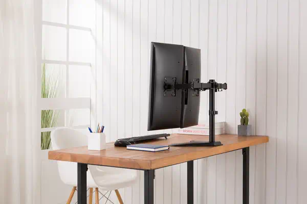 Digitus Support d'écran Dual, 2x 32", 2x 8 kg - Accessoire Affichage - visuel 9