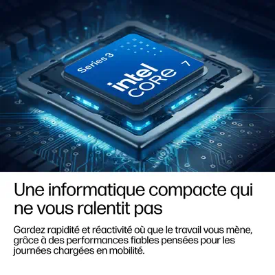 HP DX5X3AT laptop Intel Core 5 Ordinateur portable 33,8 cm (13.3") WUXGA 16 Go DDR5-SDRAM 512 Go SSD - PC Portable - visuel 7