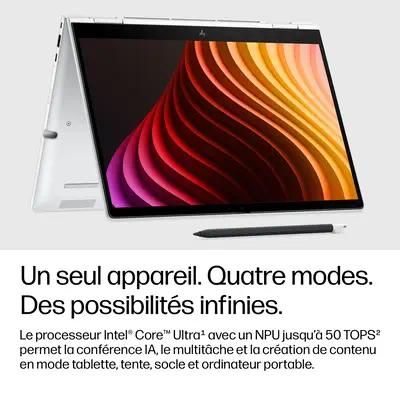 HP E24E1ET laptop Copilot+ PC 325 Ordinateur portable 33,8 cm (13.3") Écran tactile WUXGA 16 Go LPDD - PC Portable - visuel 6
