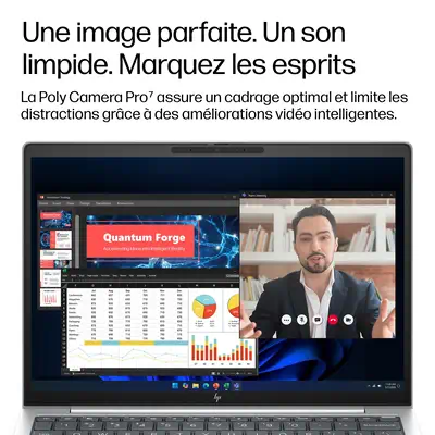 HP E24E1ET laptop Copilot+ PC 325 Ordinateur portable 33,8 cm (13.3") Écran tactile WUXGA 16 Go LPDD - PC Portable - visuel 10