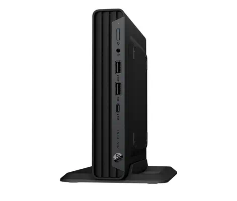 HP Pro Mini 400 G9 Intel® Core™ i7 i7-14700T 16 Go DDR4-SDRAM 256 Go SSD Windows 11 Pro Mini PC Noir - Unité Centrale - visuel 3