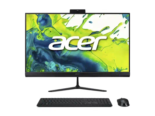 ACER Aspire C27-2G AMD Ryzen 5 7430U 27p FHD 8Go DDR4 512Go SSD UMA W11H Noir - Acer - Ordinateur tout en un - visuel 4
