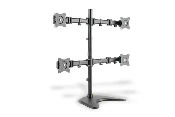 Digitus Support d'écran Quad, 4x 27", 4x 8 kg - Accessoire Affichage - visuel 1