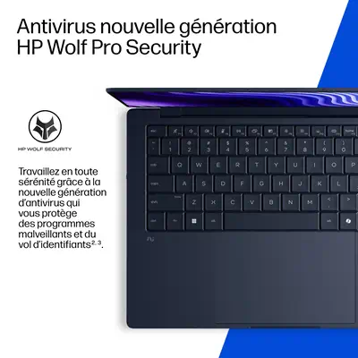 EliteBook X G2q 14 inch Notebook Next Gen AI PC Wolf Pro Security Edition - HP - PC Portable - visuel 6