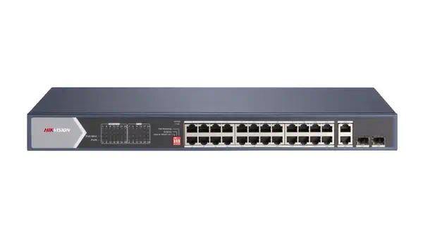 Hikvision DS-3E0528HP-E commutateur réseau Non-géré Gigabit Ethernet (10/100/1000) Connexion Etherne - Switchs et Hubs - visuel 1