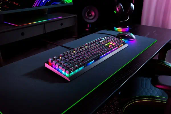 Razer BlackWidow V4 X clavier Gaming USB QWERTY Nordique Noir - Clavier - visuel 4