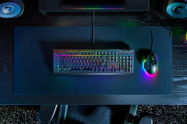 Razer BlackWidow V4 X clavier Gaming USB QWERTY Nordique Noir - Clavier - visuel 3
