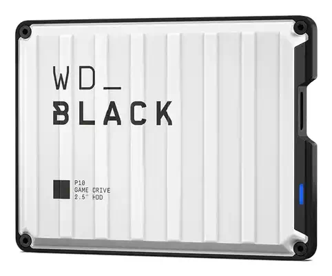 Western Digital WD_BLACK P10 disque dur externe 2 To 2.5" USB Type-A 2.0/3.2 Gen 1 (3.1 Gen 1) Blanc - Disque dur Externe - visuel 4