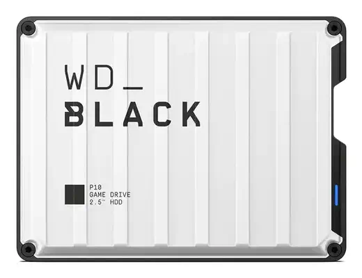 Western Digital WD_BLACK P10 disque dur externe 2 To 2.5" USB Type-A 2.0/3.2 Gen 1 (3.1 Gen 1) Blanc - Disque dur Externe - visuel 5