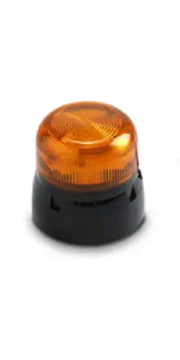 APC Netbotz - alarme beacon - montage supérieur - noir - orange - Accessoire Réseau - visuel 1