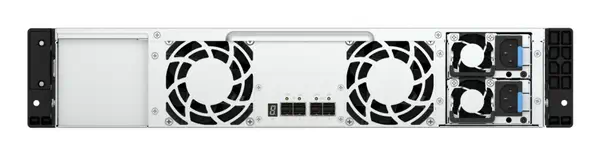 QNAP TL-R1200PES-RP Boîtier de disques de stockage Boîtier disque dur/SSD Noir, Gris 2.5/3.5" - Serveur NAS - visuel 8