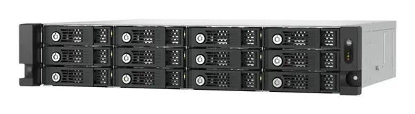 QNAP TL-R1200PES-RP Boîtier de disques de stockage Boîtier disque dur/SSD Noir, Gris 2.5/3.5" - Serveur NAS - visuel 5