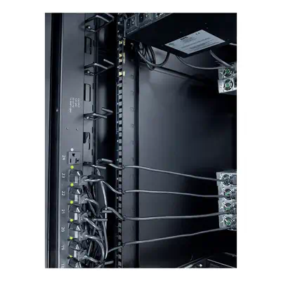 NetShelter - Organisateur câbles vertical - Rack - 8 anneaux - 0U - APC - Rack et Armoire - visuel 6