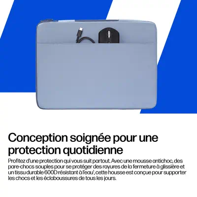 Housse de protection HP pour ordinateur portable 13-14 pouces - Sacoche & Housse - visuel 5