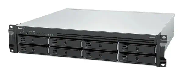 Synology RackStation RS1226RP+ serveur de stockage NAS Rack (2 U) AMD Ryzen V1500B 4 Go DDR4 0 To Sy - Serveur NAS - visuel 2