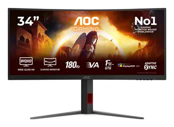 Ecran Ordinateur AOC CU34G4CA livraison gratuite