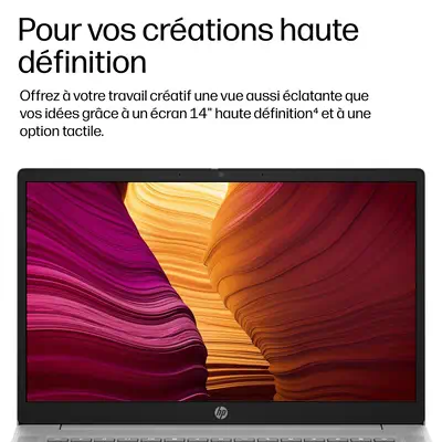 PC Portable HP DM0J0EA#ABF livraison rapide - Carte sans fil MediaTek Wi-Fi 6 MT7920 et Bluetooth 5.4