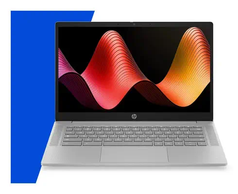 Chromebook HP DM0J0EA#ABF livraison rapide - Alimentation+ écran USB Type-C + vitesse de transfert de 5 Gbit/s