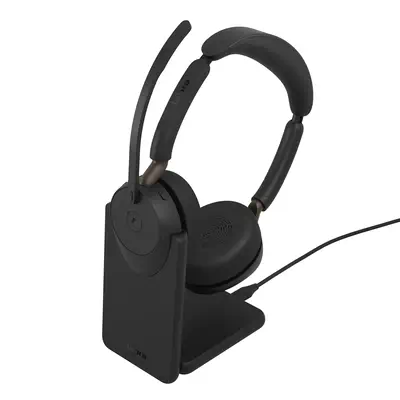 Jabra Evolve3 65 Casque Sans fil Arceau Bureau/Centre d'appels USB Type-C Bluetooth Noir - Casque Micro - visuel 2