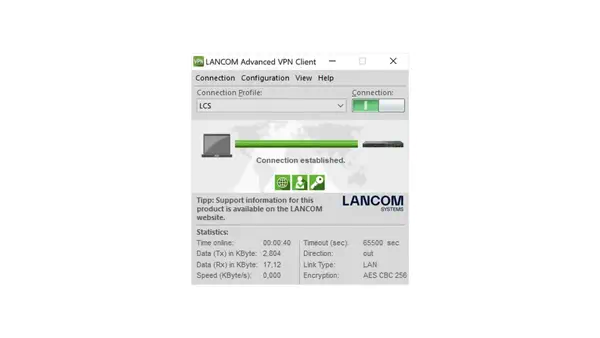 LANCOM Upgrade Advanced VPN Client (WIN) - LANCOM Systems - Logiciel Pro & Logiciel éducatif - visuel 1