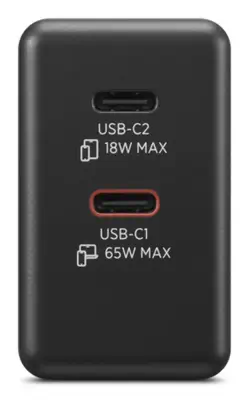 Dual USB-C 65W GaN Charger - Lenovo - Carte Réseau - visuel 7