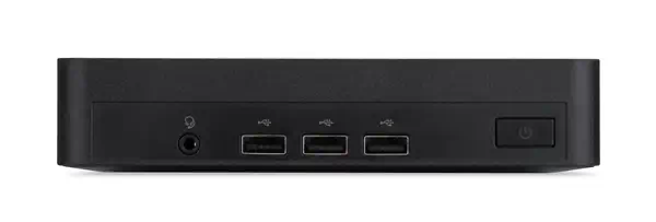 Acer Chromebox CXM2 Intel® N N150 8 Go LPDDR5x-SDRAM 64 Go eMMC ChromeOS Mini PC Noir - Unité Centrale - visuel 6