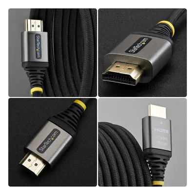 Câble HDMI Haute Vitesse Certifié Premium 3m (10ft), Ultra Flexible, 4K 60Hz/1440p 144Hz avec HDR10/ - StarTech - Switchs et Hubs - visuel 3