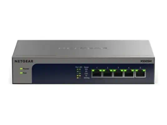 NETGEAR COMMUTATEUR NON GÉRÉ ETHERNET 5PT 10G/MG XS505M - Netgear - Switchs et Hubs - visuel 1