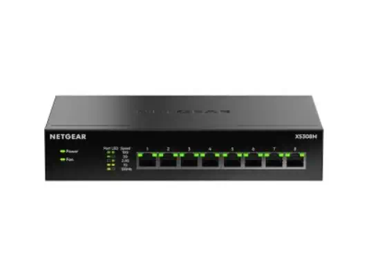 NETGEAR COMMUTATEUR NON GÉRÉ ETHERNET 8PT 10G/MG XS308M - Netgear - Switchs et Hubs - visuel 1